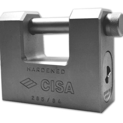 Sliding Shackle Steel Padlock