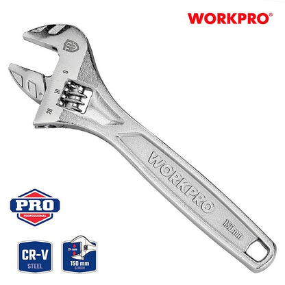 150mm (6") Heavy Duty Adjustable Wrench