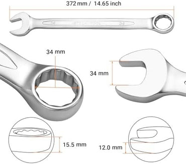 WORKPRO 8-Piece 3-in-1 Reversible Ratchet Wrench Set