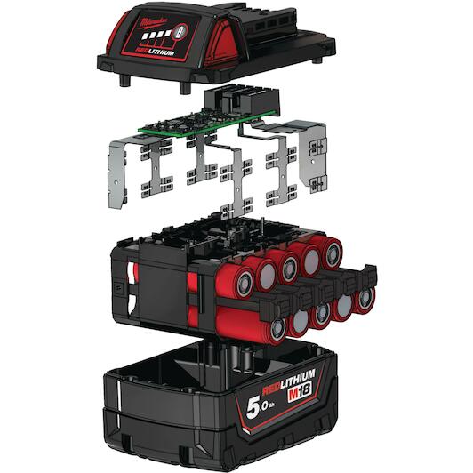 Milwaukee M18™ 5.0 Ah REDLITHIUM™-ION Battery Pack