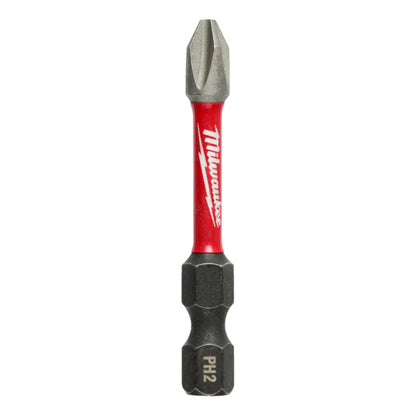 Milwaukee SHOCKWAVE™ Impact Duty PH2 x 50mm Bit Set