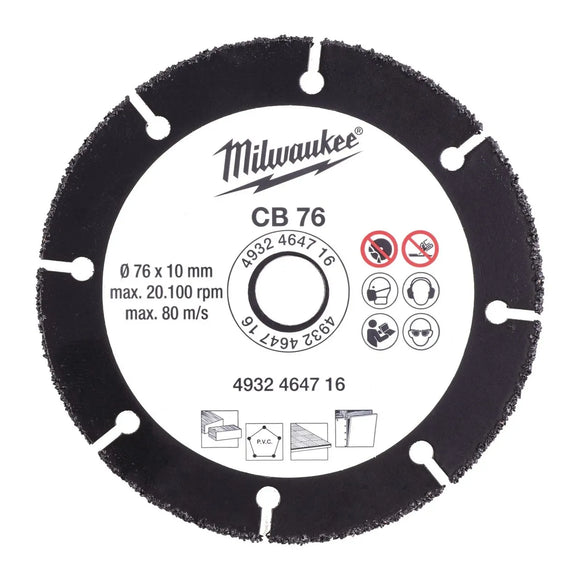 Milwaukee CB 76 mm Carbide Blade