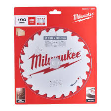 Milwaukee Circular Saw Blade CSB P W 190 x 30 x 1.6 x 24ATB