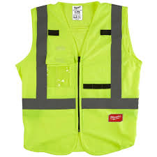 Milwaukee High-Visibility Vest Yellow - L/XL