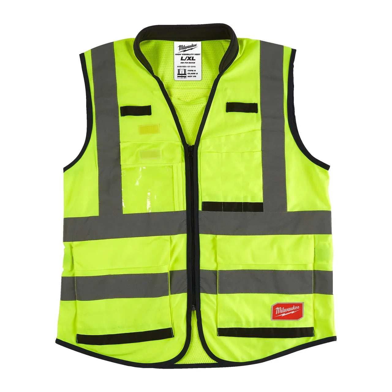 Milwaukee Premium High-Visibility Vest Yellow - L/XL