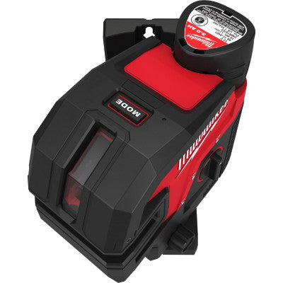 ليزر Milwaukee M12™ 12V الأخضر المتقاطع مع 4 نقاط