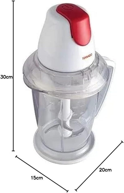 TORNADO Chopper 400 Watt 1.5 Liter Mince Meat White