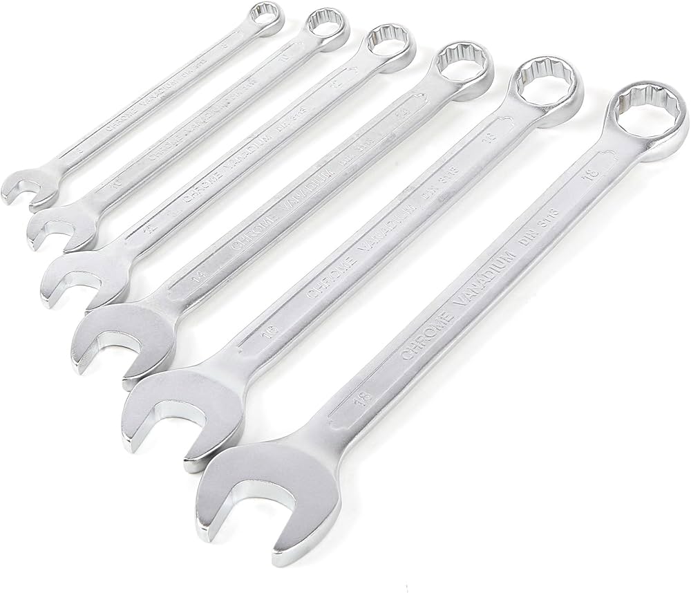 WORKPRO 6-Piece Combination Wrench Set