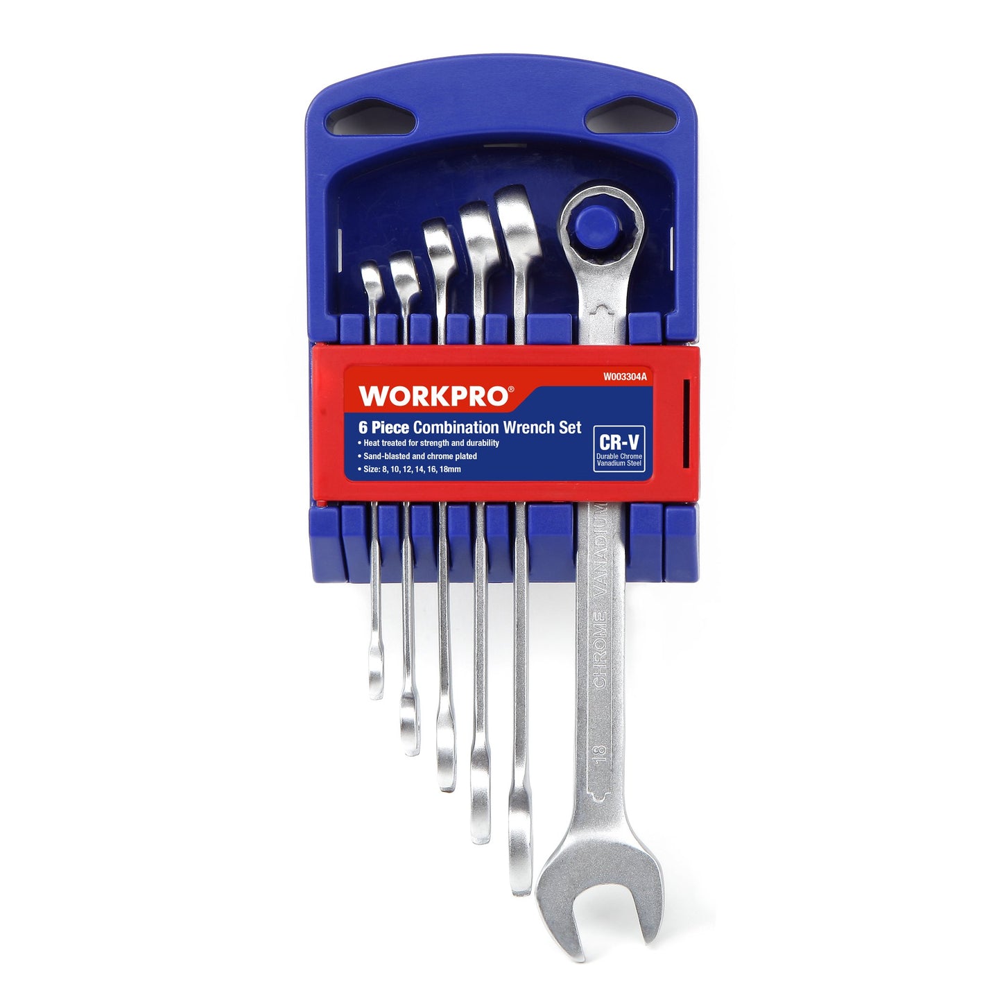 WORKPRO 6-Piece Combination Wrench Set