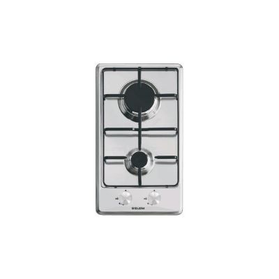 Emilia Built-in Gas Hob 30cm 2 Burners - Stainless Steel