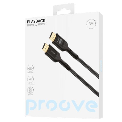 كابل Proove PlayBack HDMI إلى HDMI - 3 متر