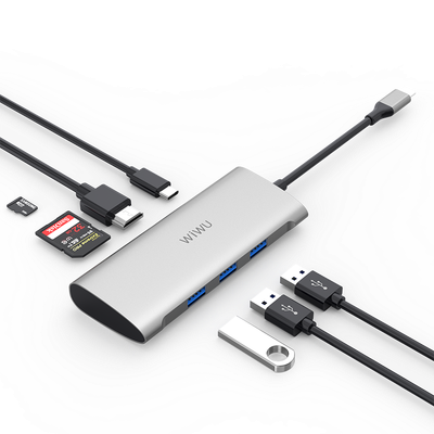 موزع USB-C WIWU Alpha 7 في 1