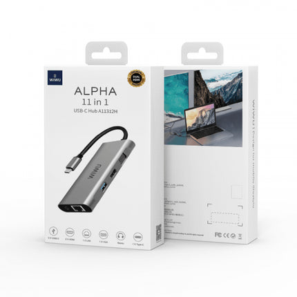 WIWU Alpha 11-in-1 USB-C Hub