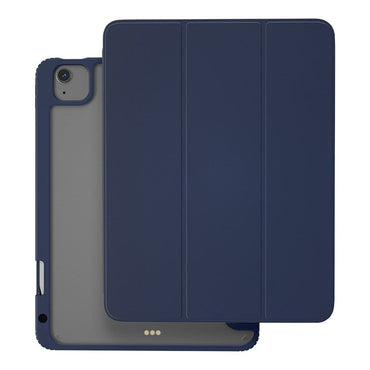 BLUEO B29 iPad APE Case with Leather Sheath for iPad Pro 13 (2024) - Navy Blue