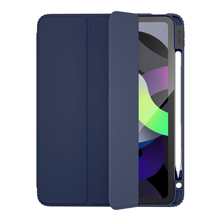 BLUEO B29 iPad APE Case with Leather Sheath for iPad Pro 13 (2024) - Navy Blue