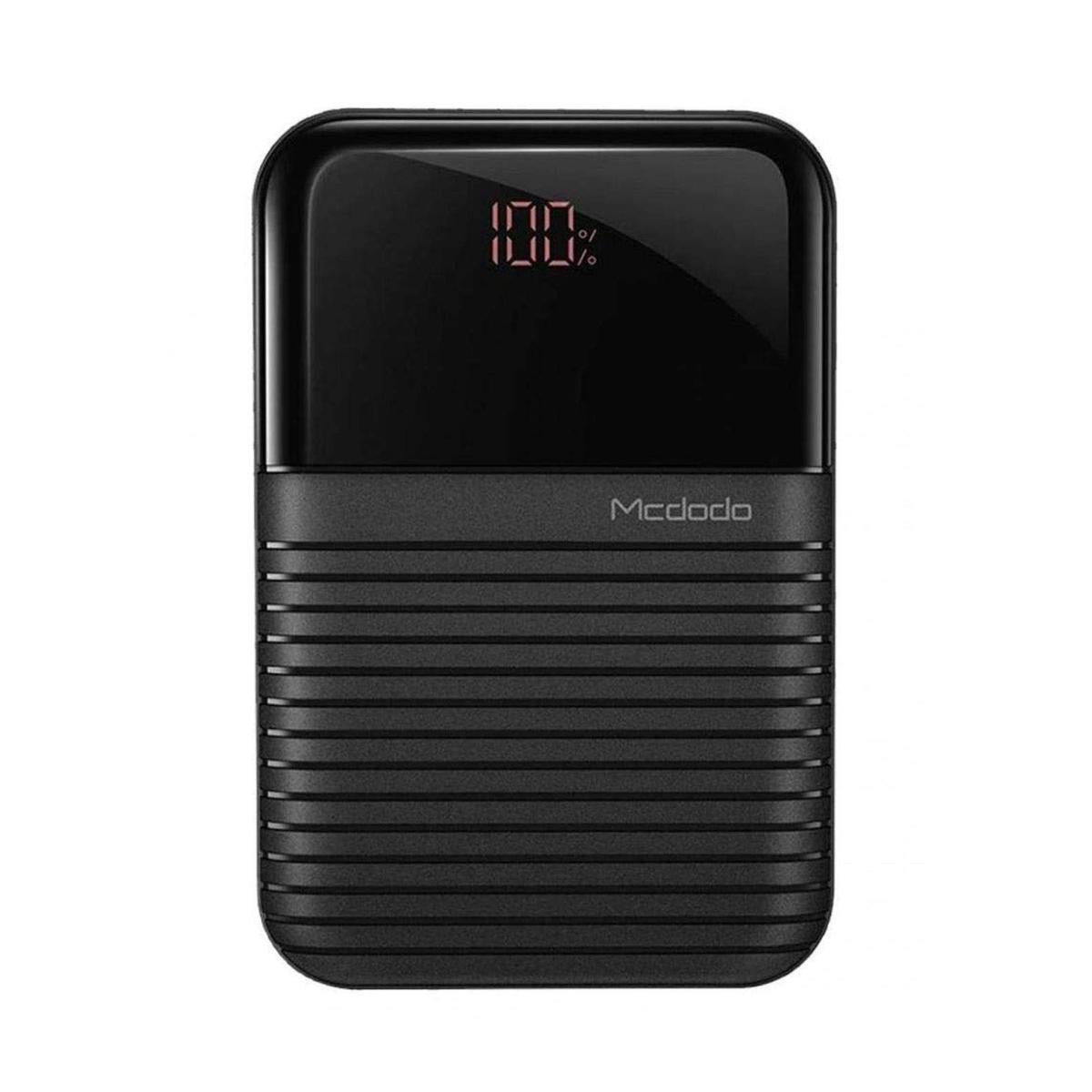 Mcdodo Power Bank 22.5W PD Digital Display 10,000mAh - Black MC-5851