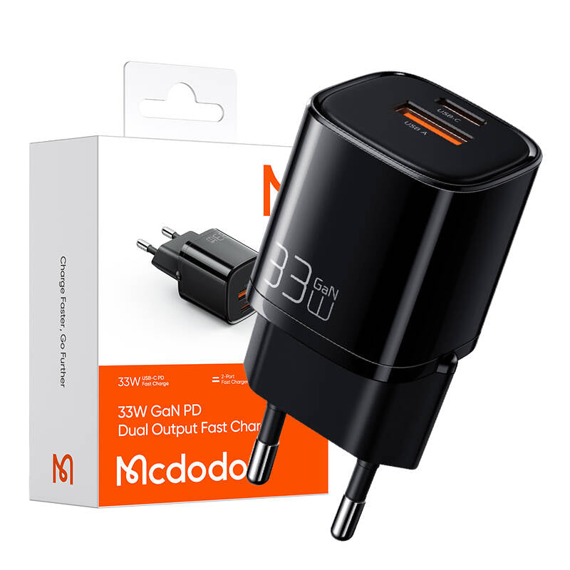 Mcdodo 33W GaN PD Dual Output Fast Charger CH-0151