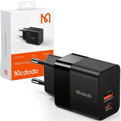 Mcdodo 20W PD Fast Charger - Black CH-1951