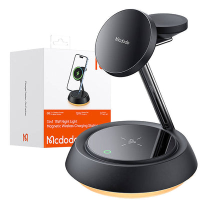 Mcdodo 3-in-1 15W Night Light Magnetic Wireless Charging Stand CH-4952