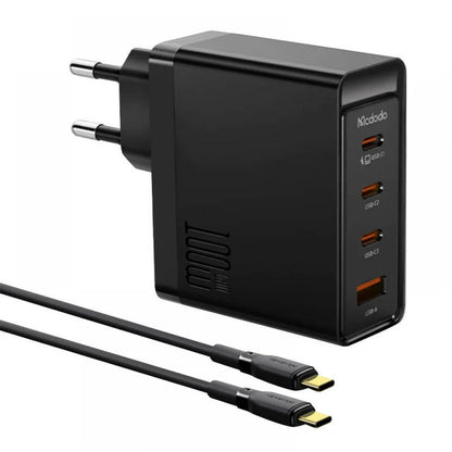 Mcdodo GaN 100W 3C+1A Charger with USB-C to USB-C Cable CH-5141