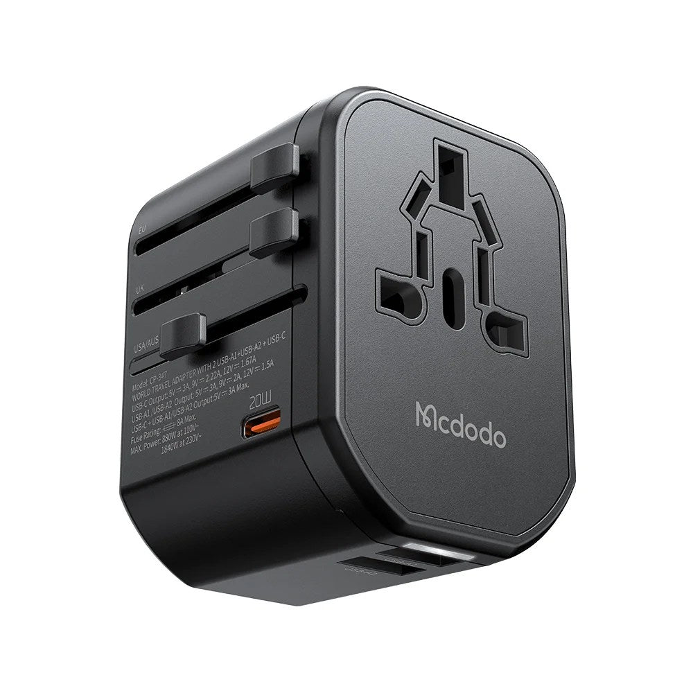 Mcdodo 20W PD Fast Charging Universal Travel Adapter CP-3471