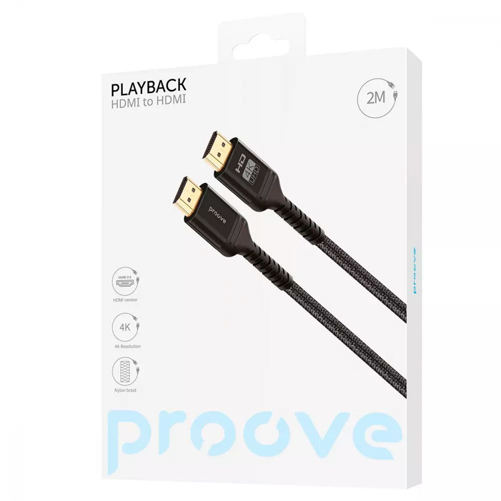 كابل Proove PlayBack HDMI إلى HDMI - 2 متر