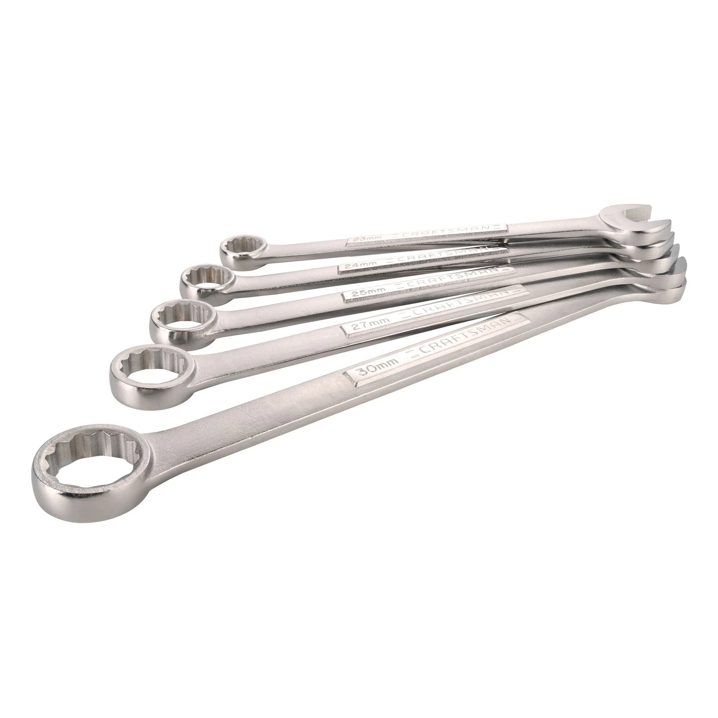 WORKPRO 5-Piece Metric Combination Wrench Set