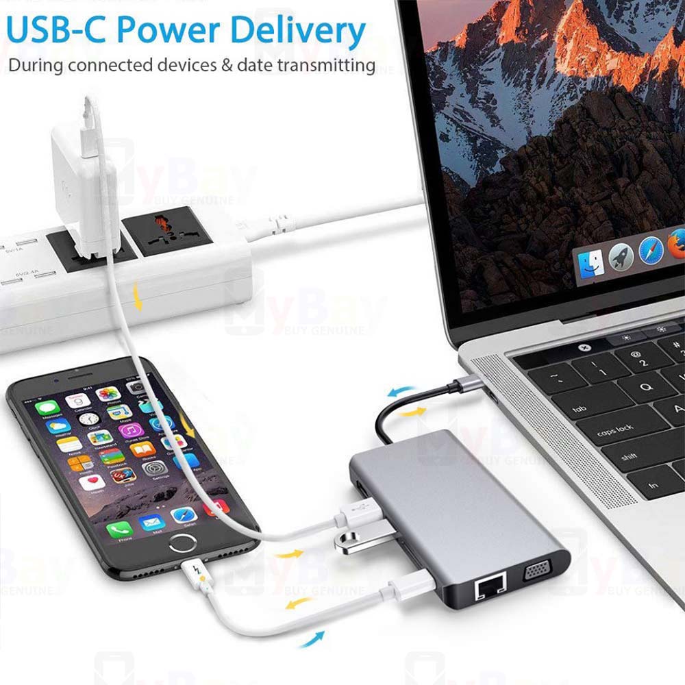 محول USB-C HUB GD-8792