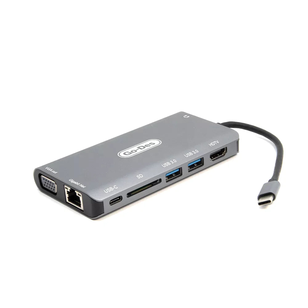 محول USB-C HUB GD-8792