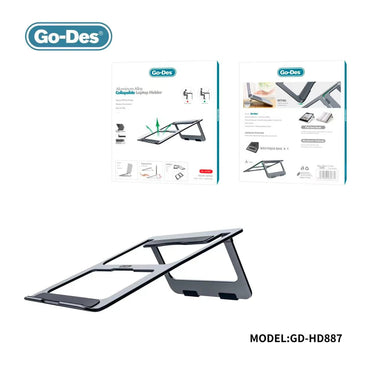 Aluminum Alloy Collapsible Laptop Holder GD-HD887