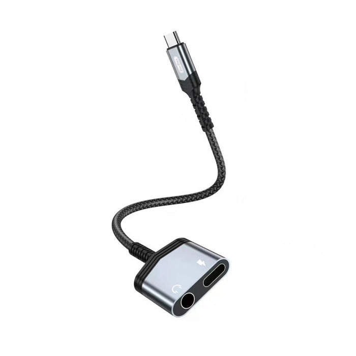 2-in-1 Type-C Charging and Audio Adapter Cable GD-UC071