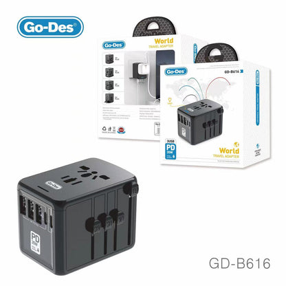 Universal Travel Adapter GD-B616