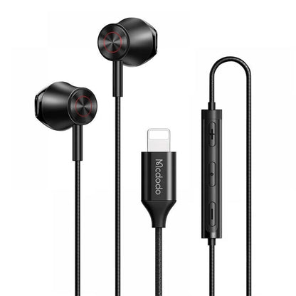 Mcdodo Digital Earphone for Lightning - Black HP-4080