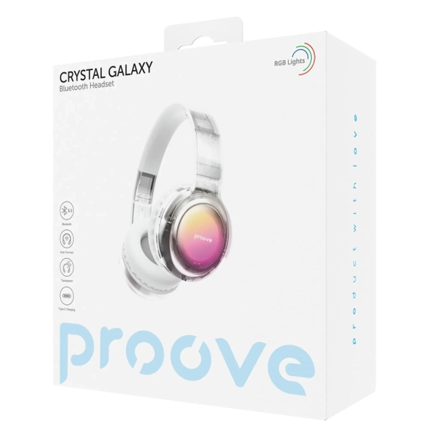 Wireless Headphones Proove Crystal Galaxy