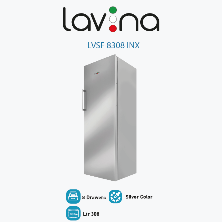 Lavina Upright No Frost Freezer