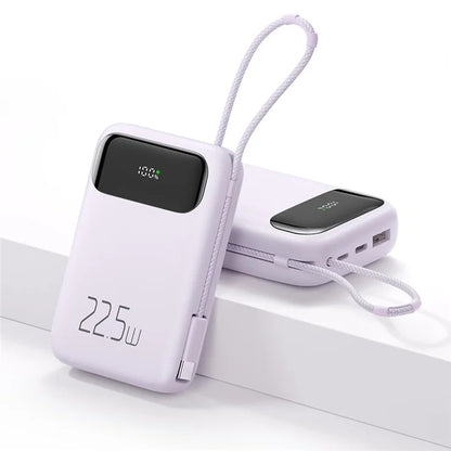 Mcdodo Power Bank 10000mAh with Charging Cable Type-C MC-324 - Purple