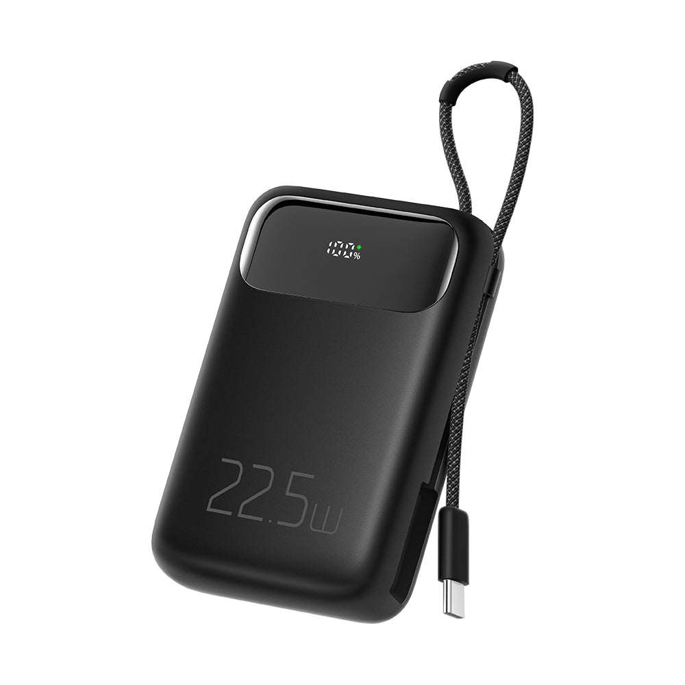 Mcdodo Power Bank 10000mAh with Charging Cable Type-C - Black MC-324