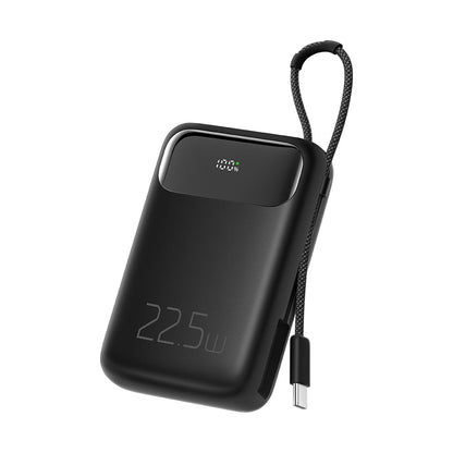 Mcdodo Power Bank 10000mAh with Charging Cable Type-C - Black MC-324