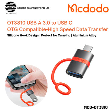 محول Mcdodo OTG USB-A 3.0 إلى USB-C OT-3810