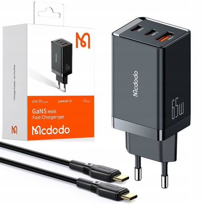 Mcdodo 65W GaN 5 Mini Fast Charger Set CH-1542