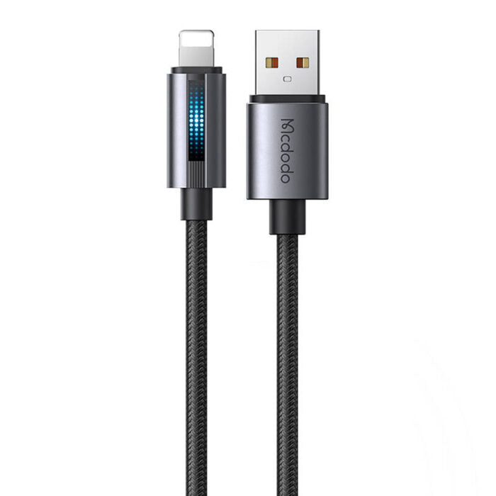 كابل USB-A إلى Lightning بطول 1.2 متر من Mcdodo مع شحن سريع بقوة 3 أمبير CA-5660