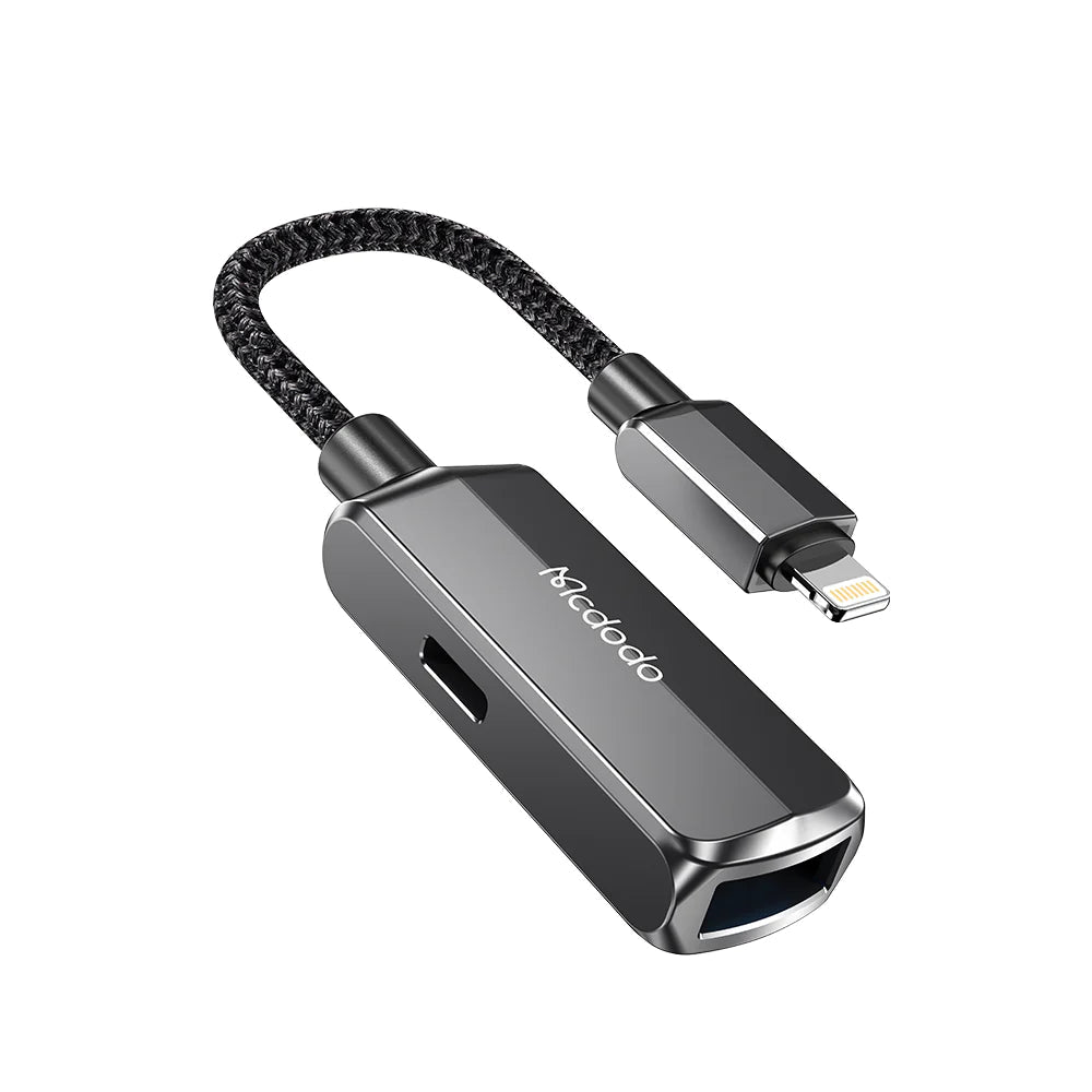 Mcdodo 2-in-1 Lightning to USB-A 3.0 OTG Adapter CA-2690