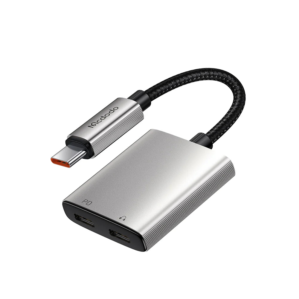 Mcdodo 2-in-1 USB-C to Dual USB-C Audio Adapter CA-5570