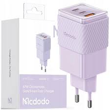 Mcdodo 67W Dichromatic GaN 5 Mini Fast Charger CH-1502 - Purple