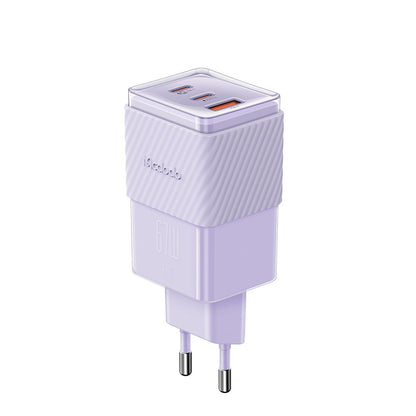 Mcdodo 67W Dichromatic GaN 5 Mini Fast Charger CH-1502 - Purple