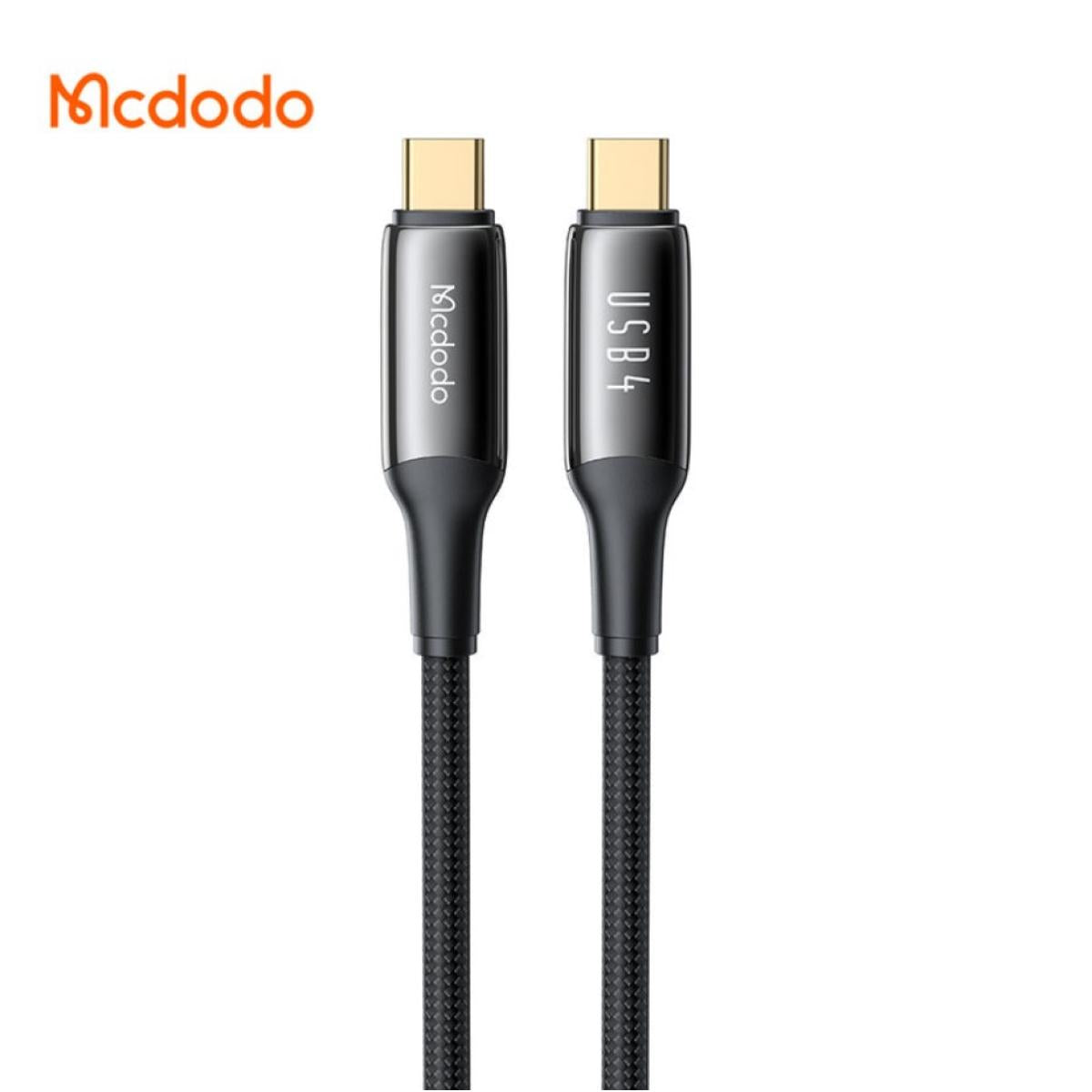 كابل USB4.0 من Mcdodo بقدرة 240 واط Type-C إلى Type-C بطول 1.2 متر CA-2990