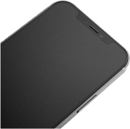 BLUEO NPB9-12 6.1 Full Cover MATT Anti-Glare Glass Anti-Static - Black for iPhone 12/iPhone 12 Pro (6.1″)