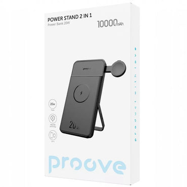 باور بانك Proove Power ستاند 2 في 1 20 واط 10000 مللي أمبير