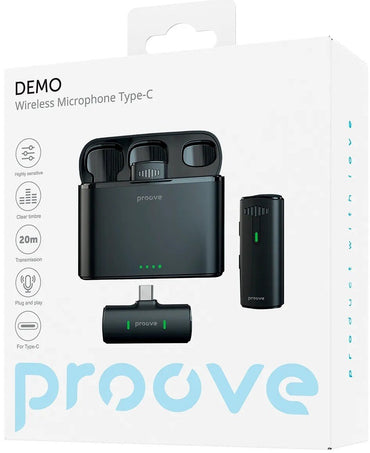 Wireless Microphone Proove Demo Type-C