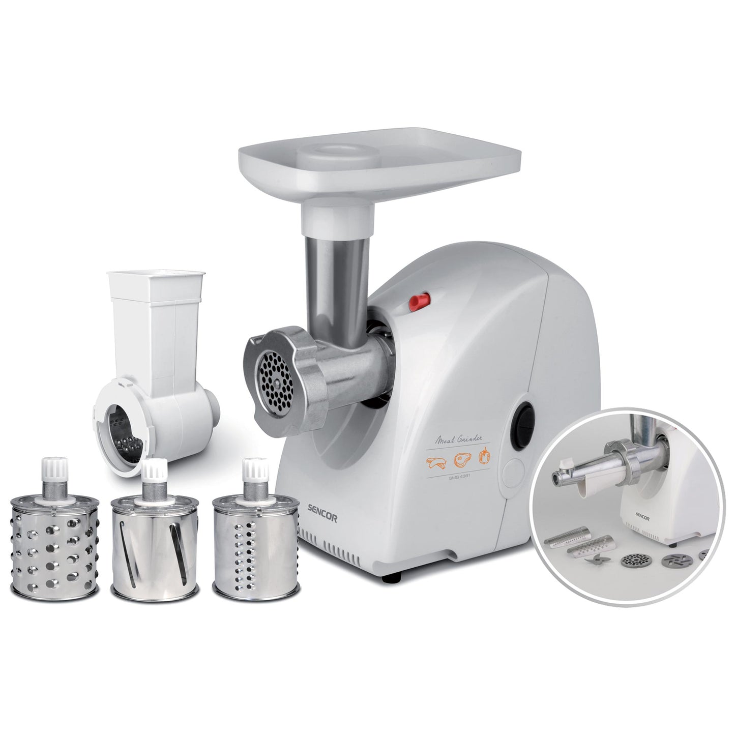 Meat Grinder with Accessories